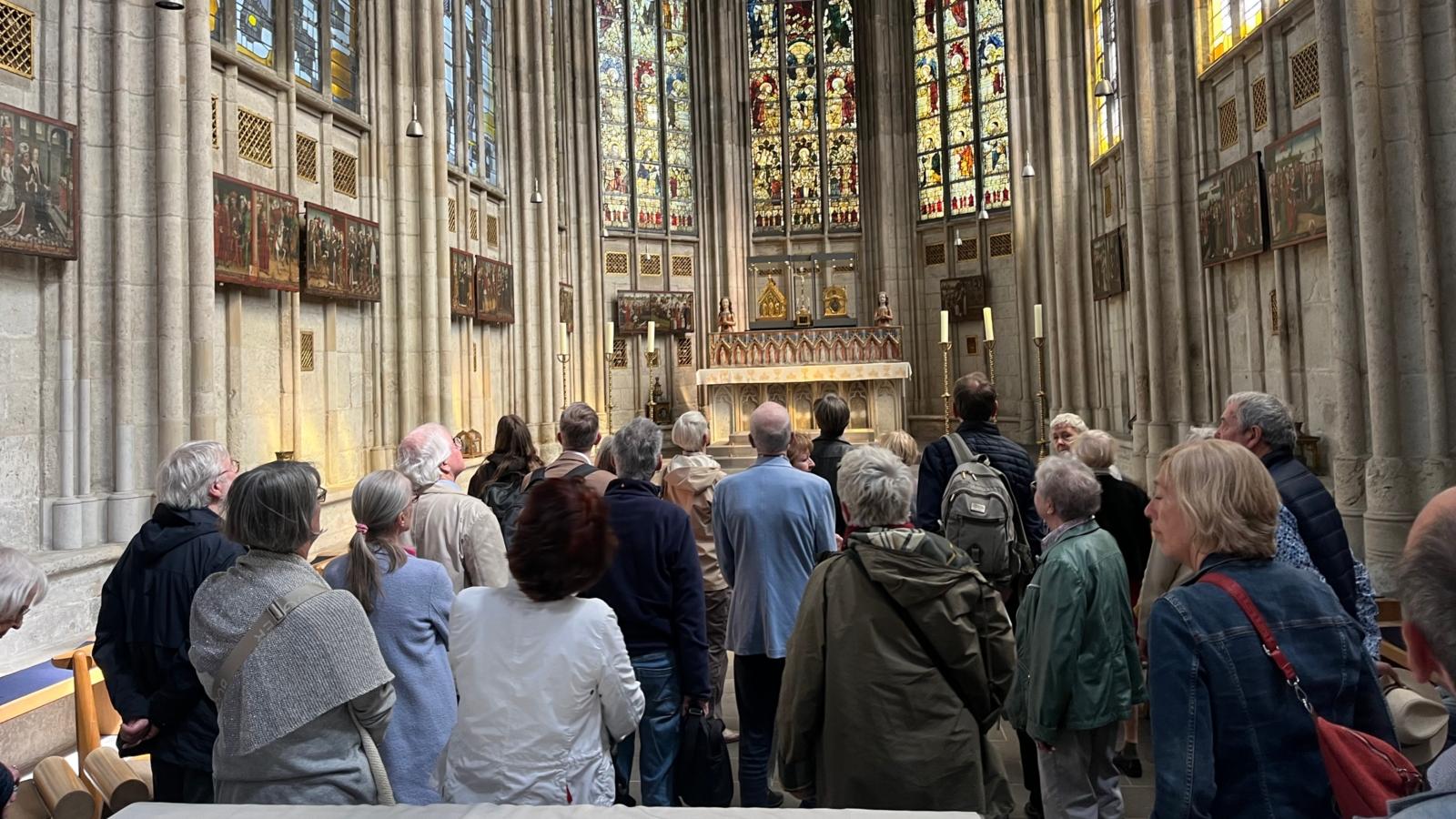 Stiftergemeinschaft zu Besuch in St. Ursula
