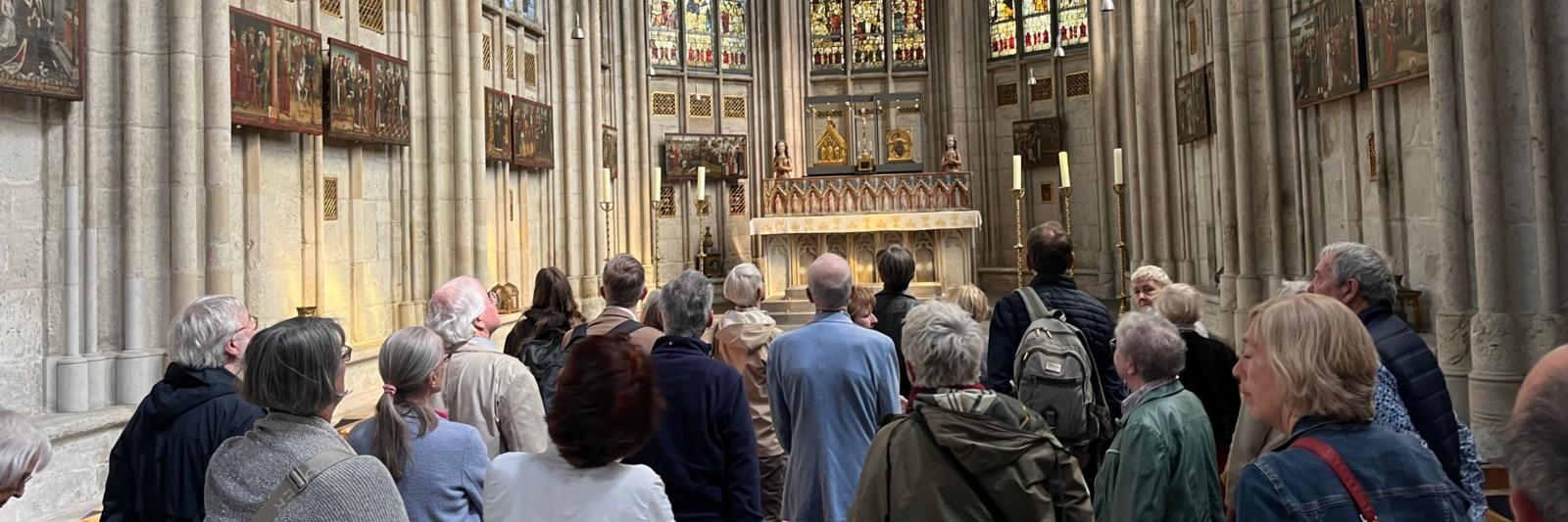 Stiftergemeinschaft zu Besuch in St. Ursula