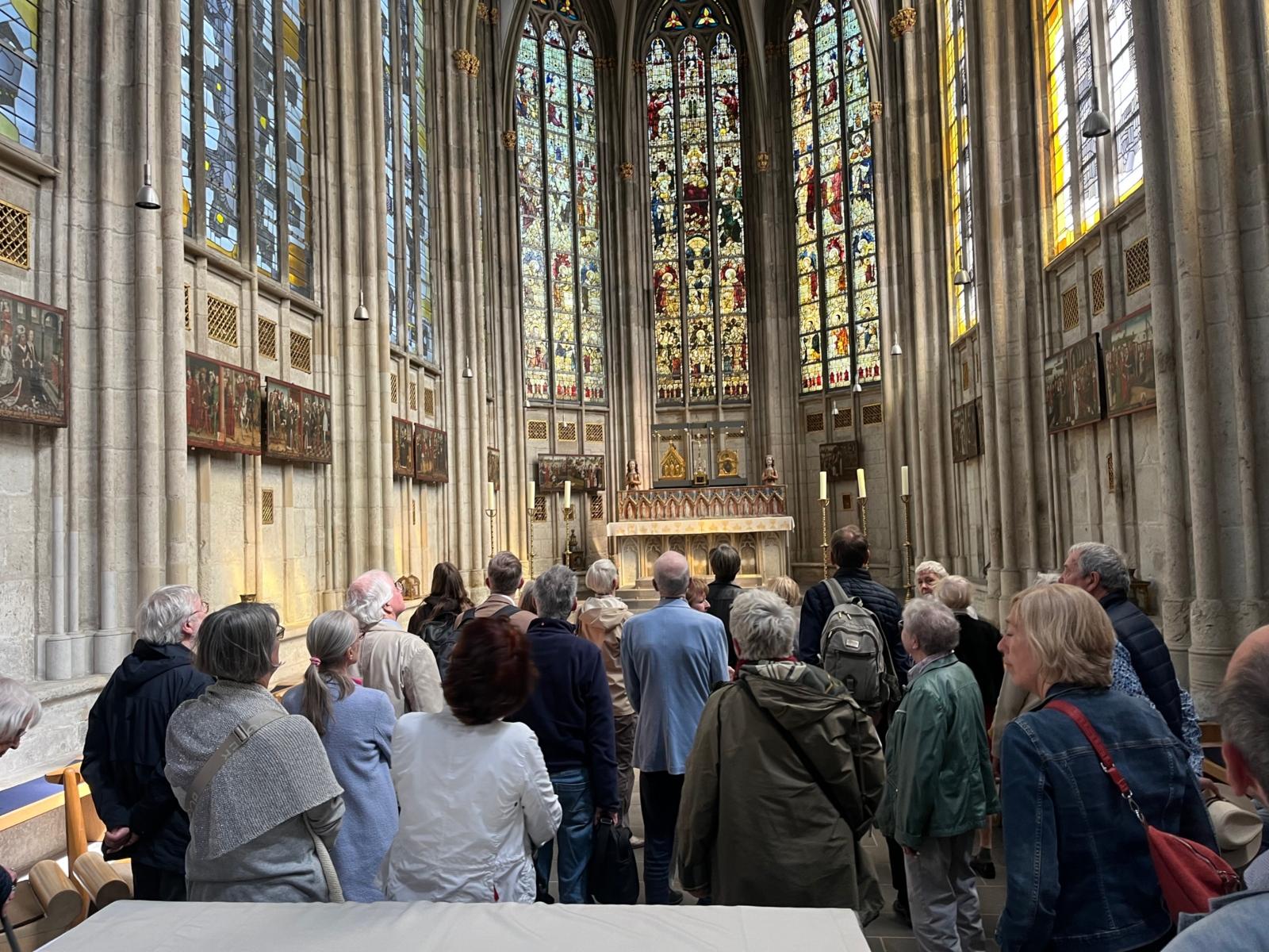 Stiftergemeinschaft zu Besuch in St. Ursula